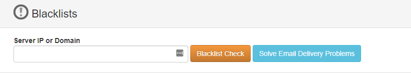 check if my domain or IP address was blacklisted